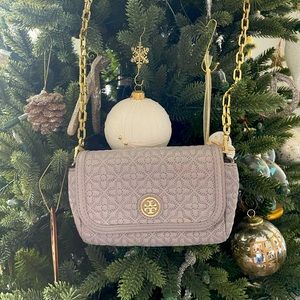 Tory Burch Soft Grey Wallet Purse